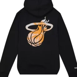 Men Mitchell & Ness Hoodies & Sweatshirts-M&N X Nicky Jam Cityscape Hoody Miami Heat