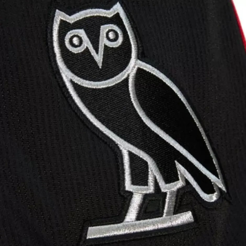 Men Mitchell & Ness Shorts-M&N X Ovo Swingman Toronto Raptors Shorts