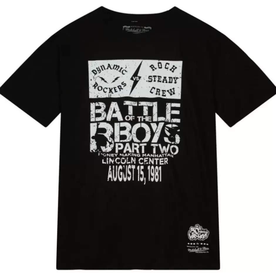Men Mitchell & Ness T-Shirts & Tops-M&N X 50Th Aohh Battle Of The Bboys Ss Tee
