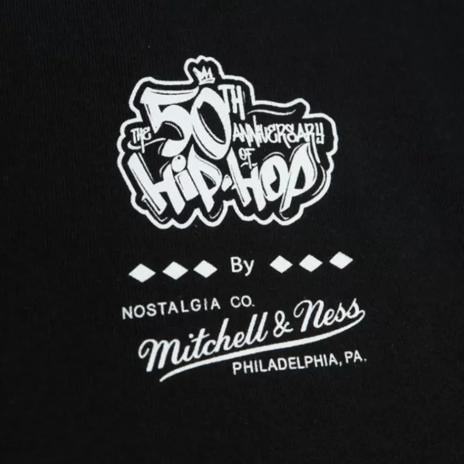 Men Mitchell & Ness T-Shirts & Tops-M&N X 50Th Aohh Graff Ls Tee