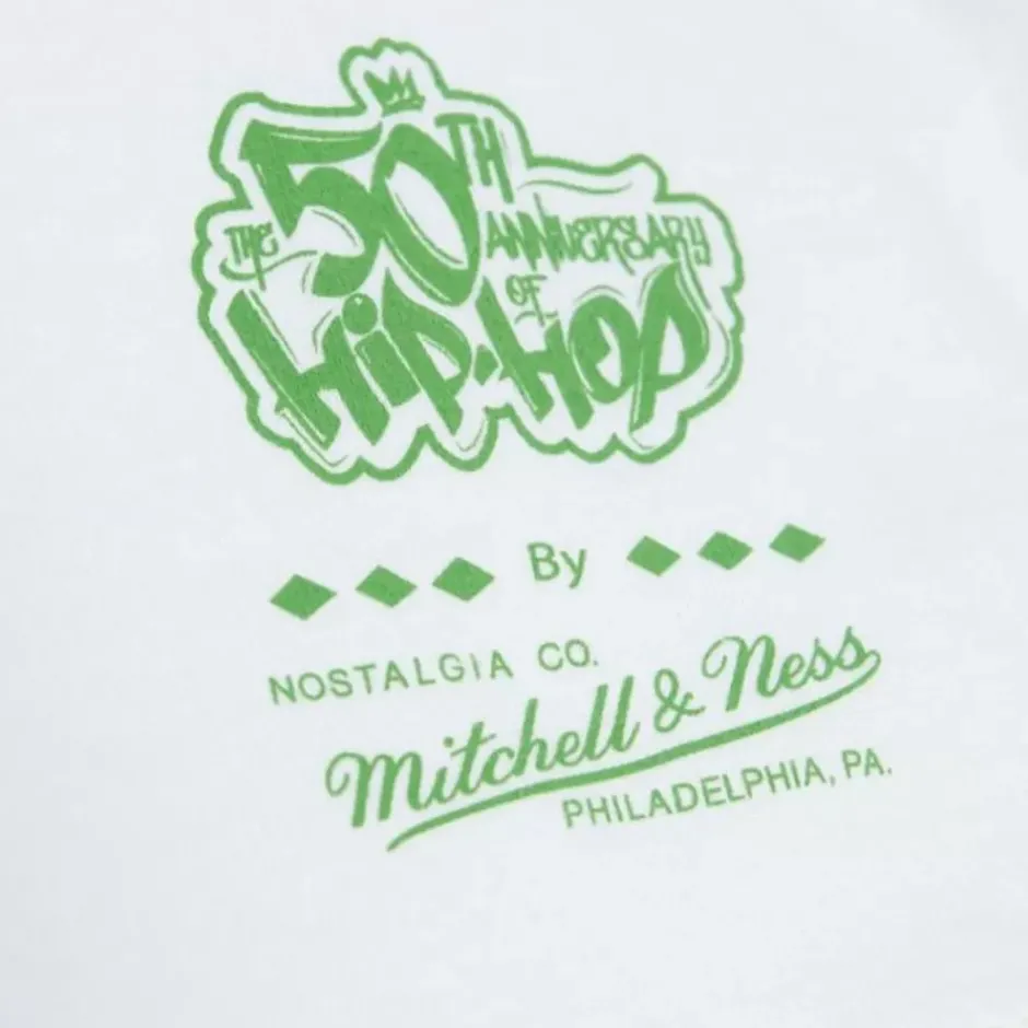 Men Mitchell & Ness T-Shirts & Tops-M&N X 50Th Aohh Graff Ss Tee