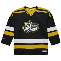 Men Mitchell & Ness T-Shirts & Tops-M&N X 50Th Aohh Hockey Jersey