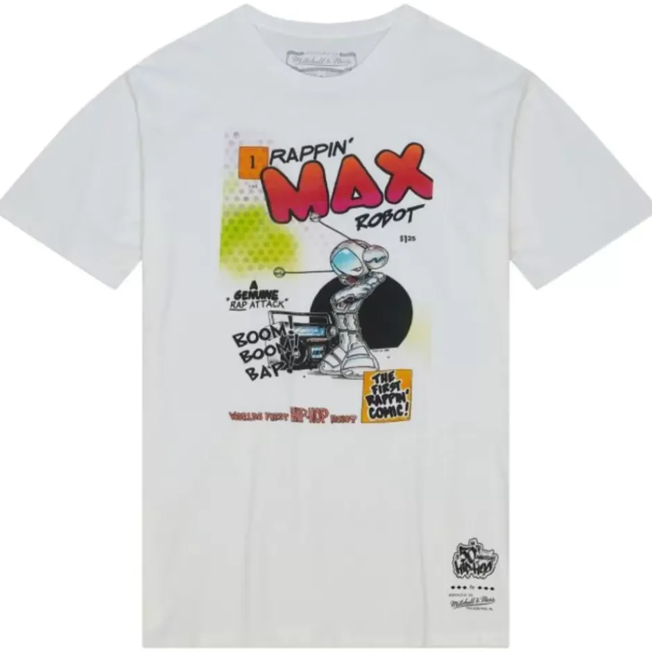 Men Mitchell & Ness T-Shirts & Tops-M&N X 50Th Aohh Rappin' Max Tee