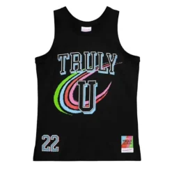Men Mitchell & Ness T-Shirts & Tops-M&N X Truly U Tank