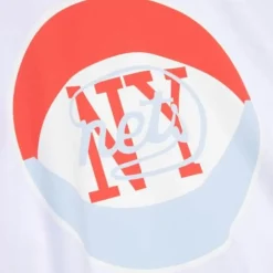 Men Mitchell & Ness T-Shirts & Tops-M&N X Uninterrupted Longsleeve New Jersey Nets