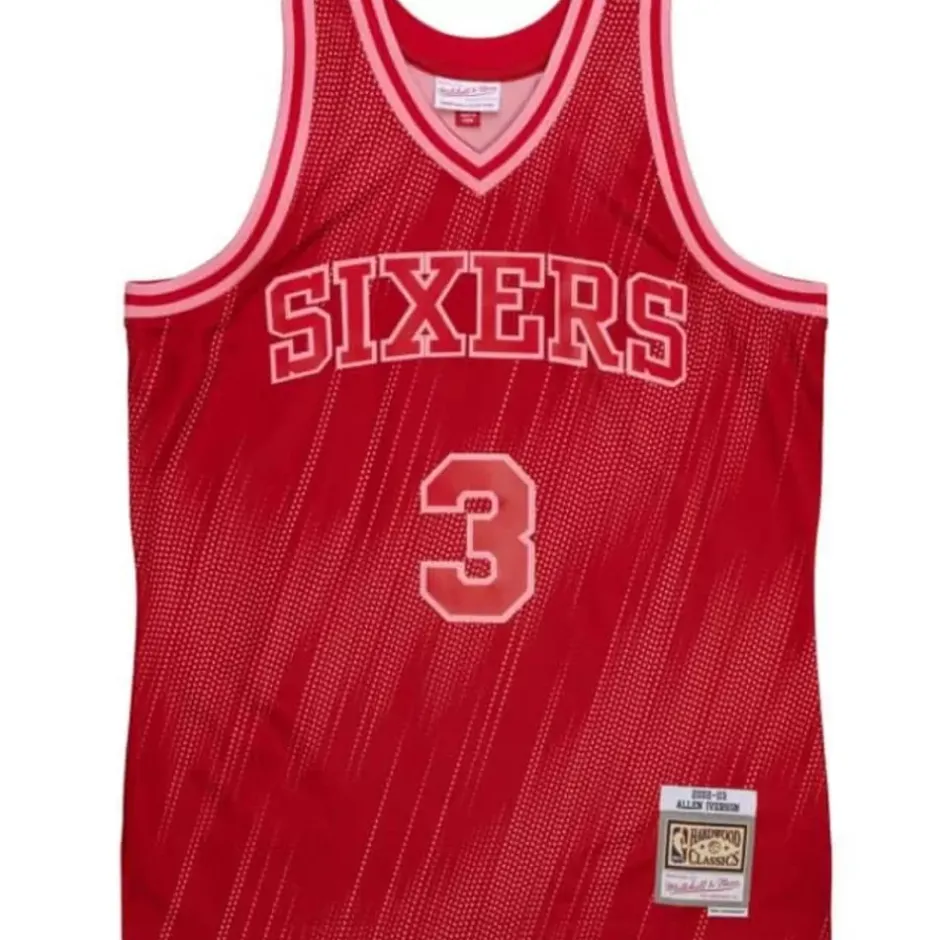 Mitchell & Ness Nba Swingman-Monochrome Swingman Allen Iverson Philadelphia 76Ers 2002-03 Jersey