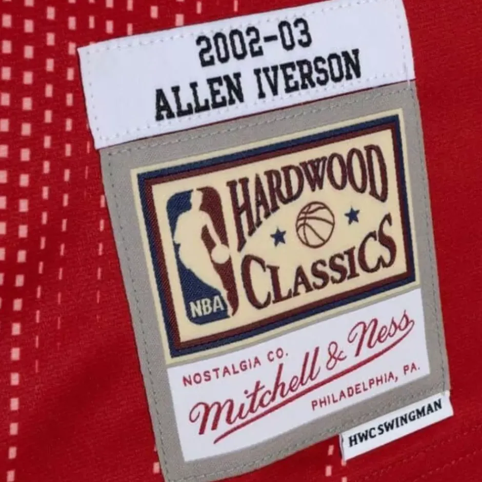 Mitchell & Ness Nba Swingman-Monochrome Swingman Allen Iverson Philadelphia 76Ers 2002-03 Jersey