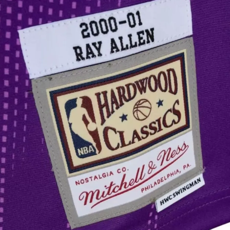 Mitchell & Ness Nba Swingman-Monochrome Swingman Ray Allen Milwaukee Bucks 2000-01 Jersey