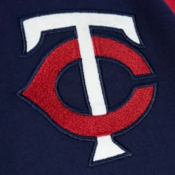 Men Mitchell & Ness Jackets & Outerwear-Mvp 2.0 Track Jacket Minnesota Twins
