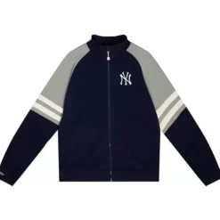 Men Mitchell & Ness Jackets & Outerwear-Mvp 2.0 Track Jacket New York Yankees