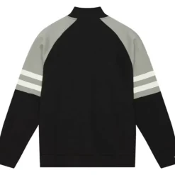 Men Mitchell & Ness Jackets & Outerwear-Mvp 2.0 Track Jacket Oakland Raiders