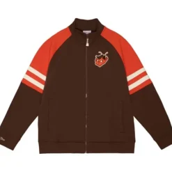 Men Mitchell & Ness Jackets & Outerwear-Mvp 2.0 Track Jacket St. Louis Browns