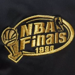 Men Mitchell & Ness Jackets & Outerwear-Mvp Satin Jacket Chicago Bulls