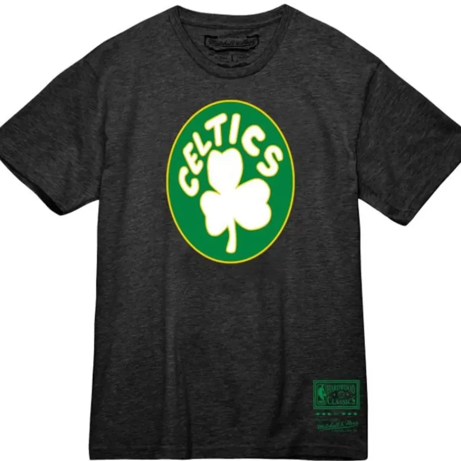 Men Mitchell & Ness T-Shirts & Tops-Mvp Tee Boston Celtics