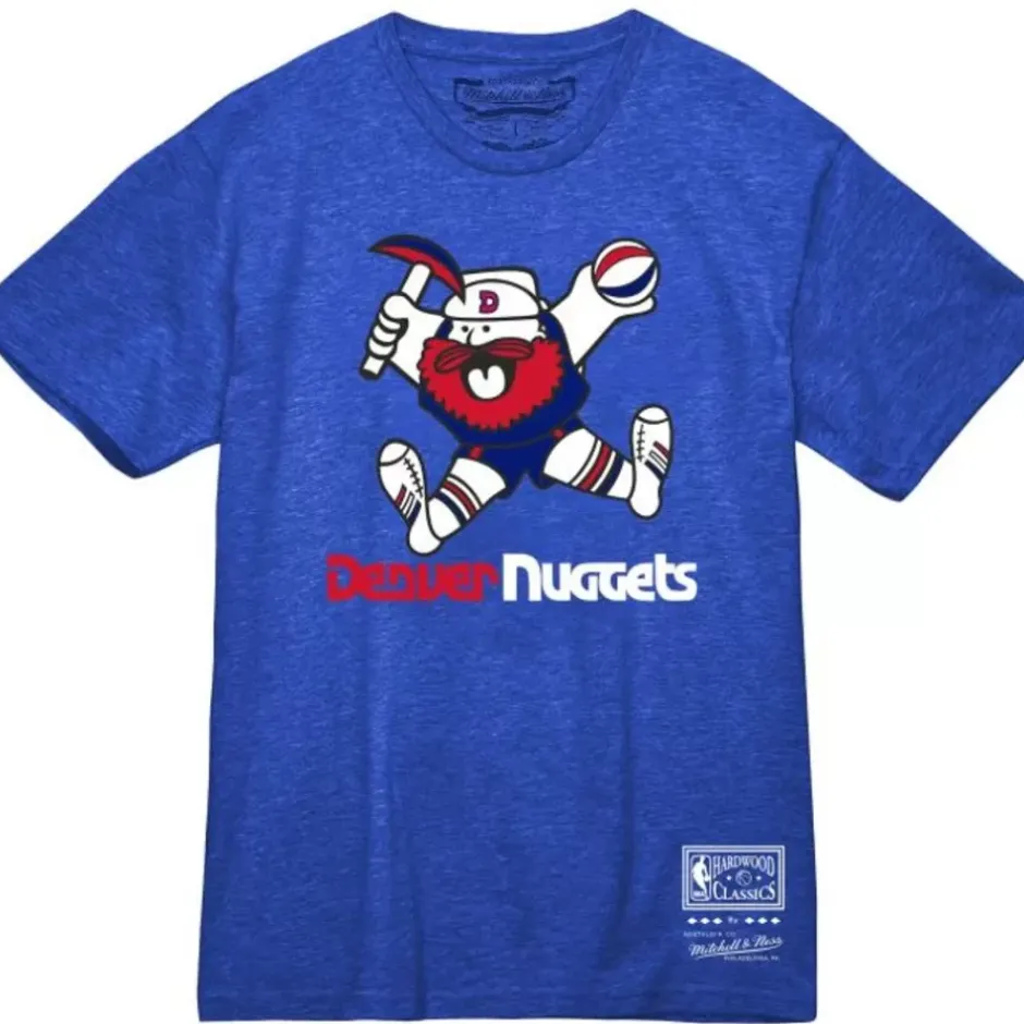 Men Mitchell & Ness T-Shirts & Tops-Mvp Tee Denver Nuggets