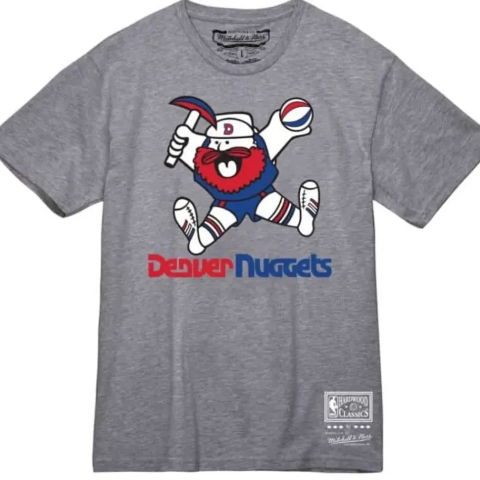 Men Mitchell & Ness T-Shirts & Tops-Mvp Tee Denver Nuggets