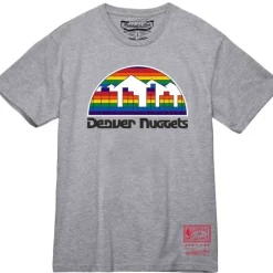 Men Mitchell & Ness T-Shirts & Tops-Mvp Tee Denver Nuggets