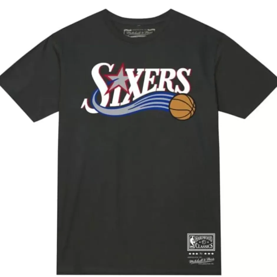 Men Mitchell & Ness T-Shirts & Tops-Mvp Tee Philadelphia 76Ers