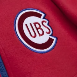 Men Mitchell & Ness Jackets & Outerwear-Mvp Track Jacket Chicago Cubs