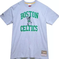 Men Mitchell & Ness T-Shirts & Tops-My Towns Bodega Ss Tee Boston Celtics
