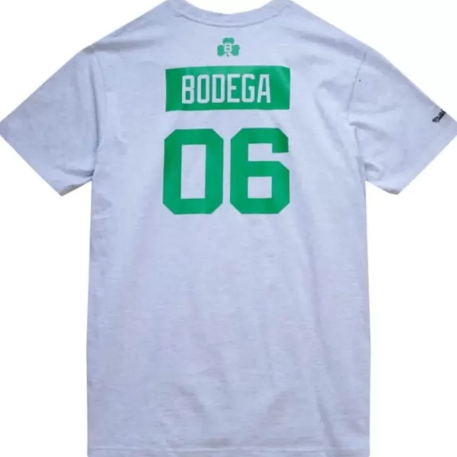 Men Mitchell & Ness T-Shirts & Tops-My Towns Bodega Ss Tee Boston Celtics