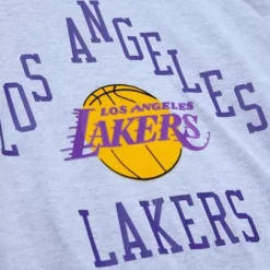 Men Mitchell & Ness T-Shirts & Tops-My Towns Bodega Ss Tee Los Angeles Lakers