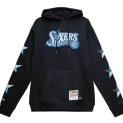 Men Mitchell & Ness Hoodies & Sweatshirts-My Towns Lapstone Hoody Philadelphia 76Ers