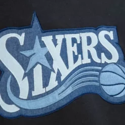 Men Mitchell & Ness Hoodies & Sweatshirts-My Towns Lapstone Hoody Philadelphia 76Ers