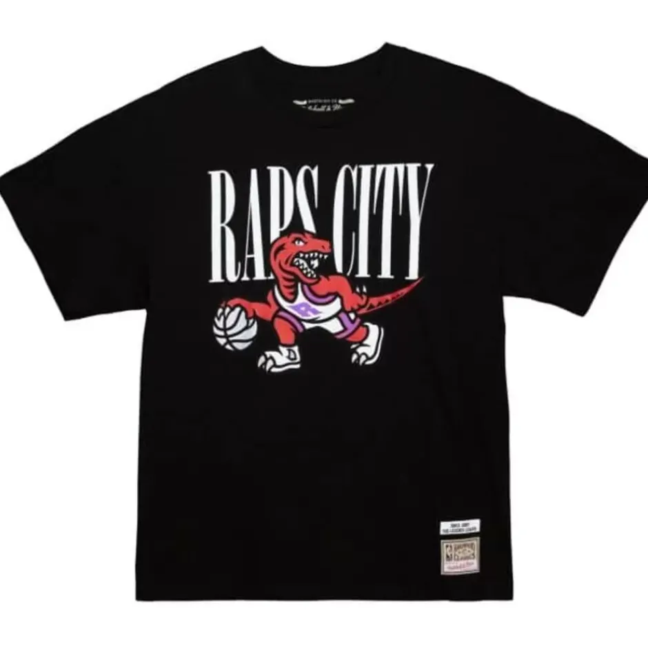 Men Mitchell & Ness T-Shirts & Tops-My Towns Legends League "Raps City" T-Shirt