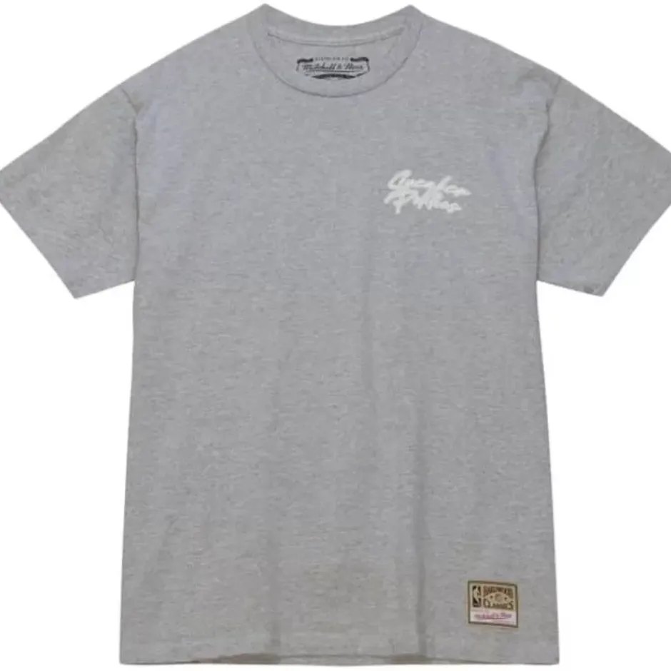 Men Mitchell & Ness T-Shirts & Tops-My Towns Politics Wordmark Ss Tee Dallas Mavericks