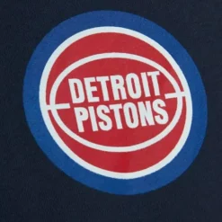 Men Mitchell & Ness Hoodies & Sweatshirts-My Towns Two|18 Logo Hoody Detroit Pistons