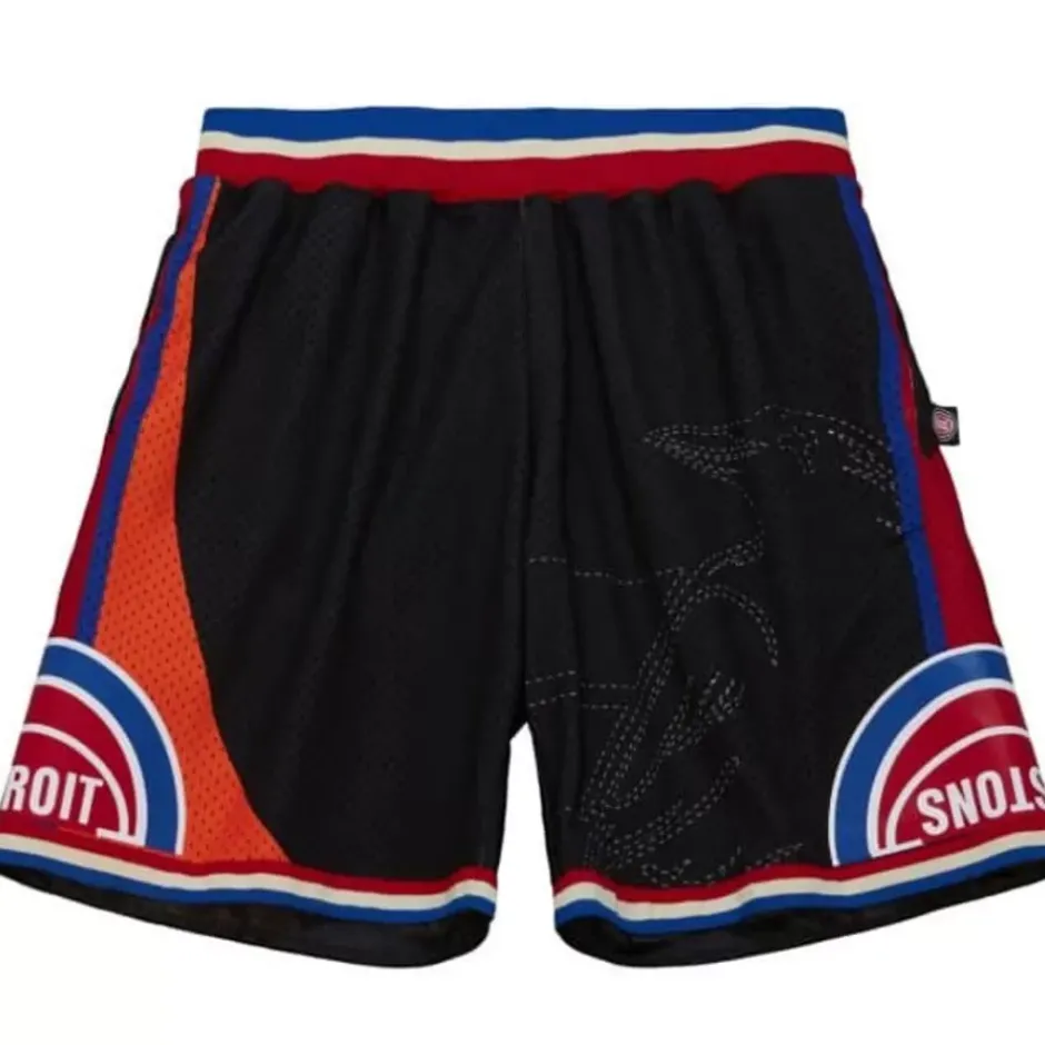 Men Mitchell & Ness Shorts-My Towns Two|18 Shorts Detroit Pistons