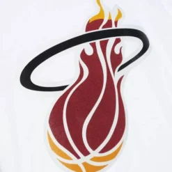 Men Mitchell & Ness T-Shirts & Tops-My Towns Unknwn Crystal Tee Miami Heat