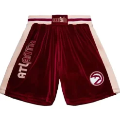 Men Mitchell & Ness Shorts-My Towns Wish Shorts Atlanta Hawks
