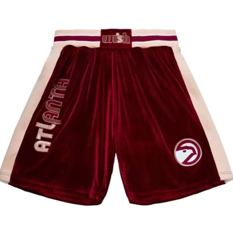 Men Mitchell & Ness Shorts-My Towns Wish Shorts Atlanta Hawks