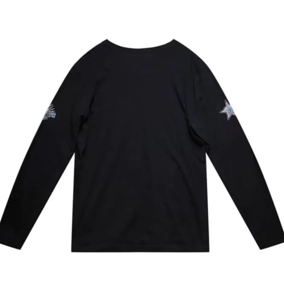 Men Mitchell & Ness T-Shirts & Tops-My Towns Xhibition Ls Tee All Star