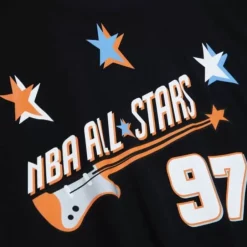 Men Mitchell & Ness T-Shirts & Tops-My Towns Xhibition Ls Tee All Star