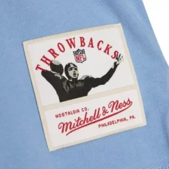 Men Mitchell & Ness T-Shirts & Tops-Name & Number Long Sleeve Tee Tennessee Titans 1999 Steve Mcnair