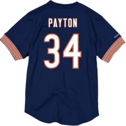 Men Mitchell & Ness T-Shirts & Tops-Name & Number Mesh Crewneck Chicago Bears 1983 Walter Payton