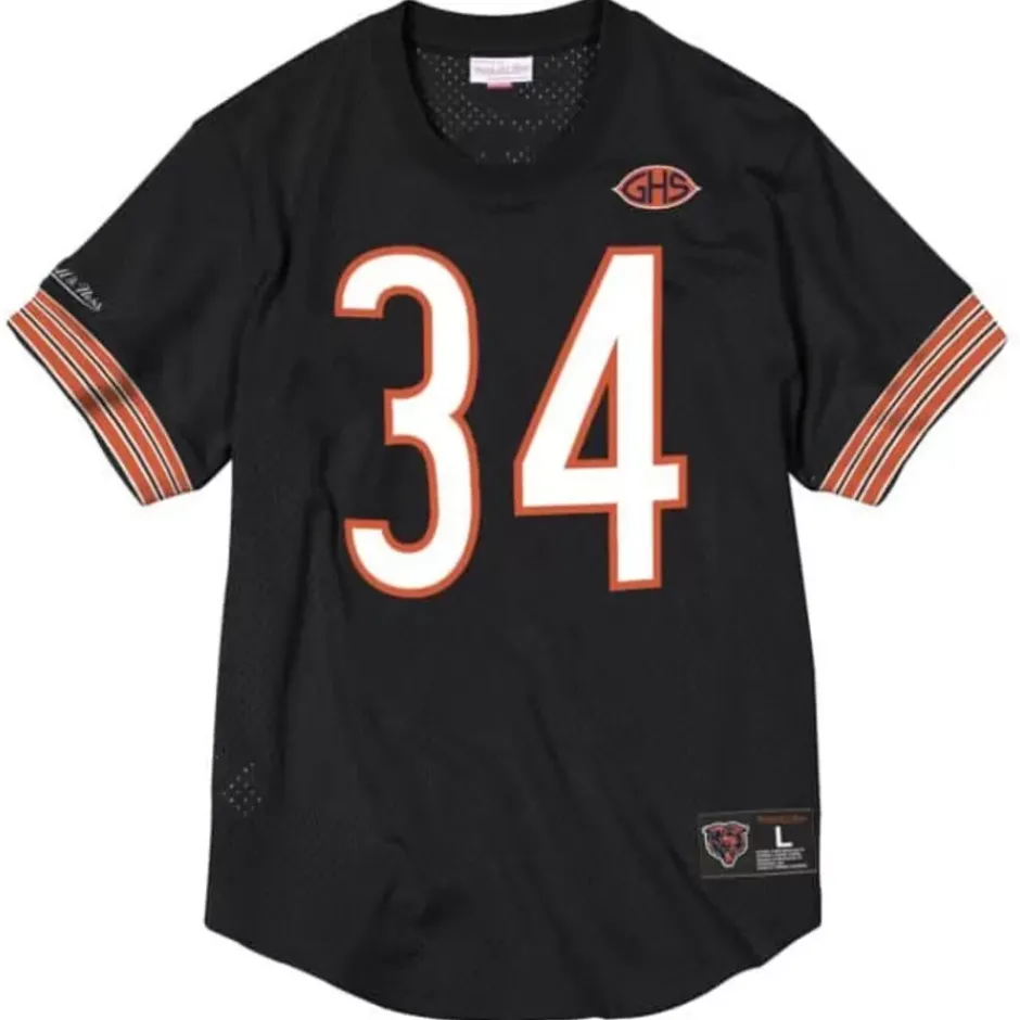 Men Mitchell & Ness T-Shirts & Tops-Name & Number Mesh Top Chicago Bears 1983 Walter Payton