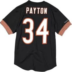 Men Mitchell & Ness T-Shirts & Tops-Name & Number Mesh Top Chicago Bears 1983 Walter Payton