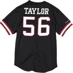 Men Mitchell & Ness T-Shirts & Tops-Name & Number Mesh Top New York Giants 1986 Lawrence Taylor