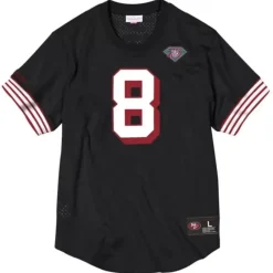 Men Mitchell & Ness T-Shirts & Tops-Name & Number Mesh Top San Francisco 49Ers 1994 Steve Young