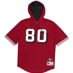 Men Mitchell & Ness Hoodies & Sweatshirts-Name & Number Ss Hoodie San Francisco 49Ers 1994 Jerry Rice