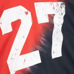 Men Mitchell & Ness T-Shirts & Tops-Name & Number Ss Tie Dye Top Ohio State Eddie George