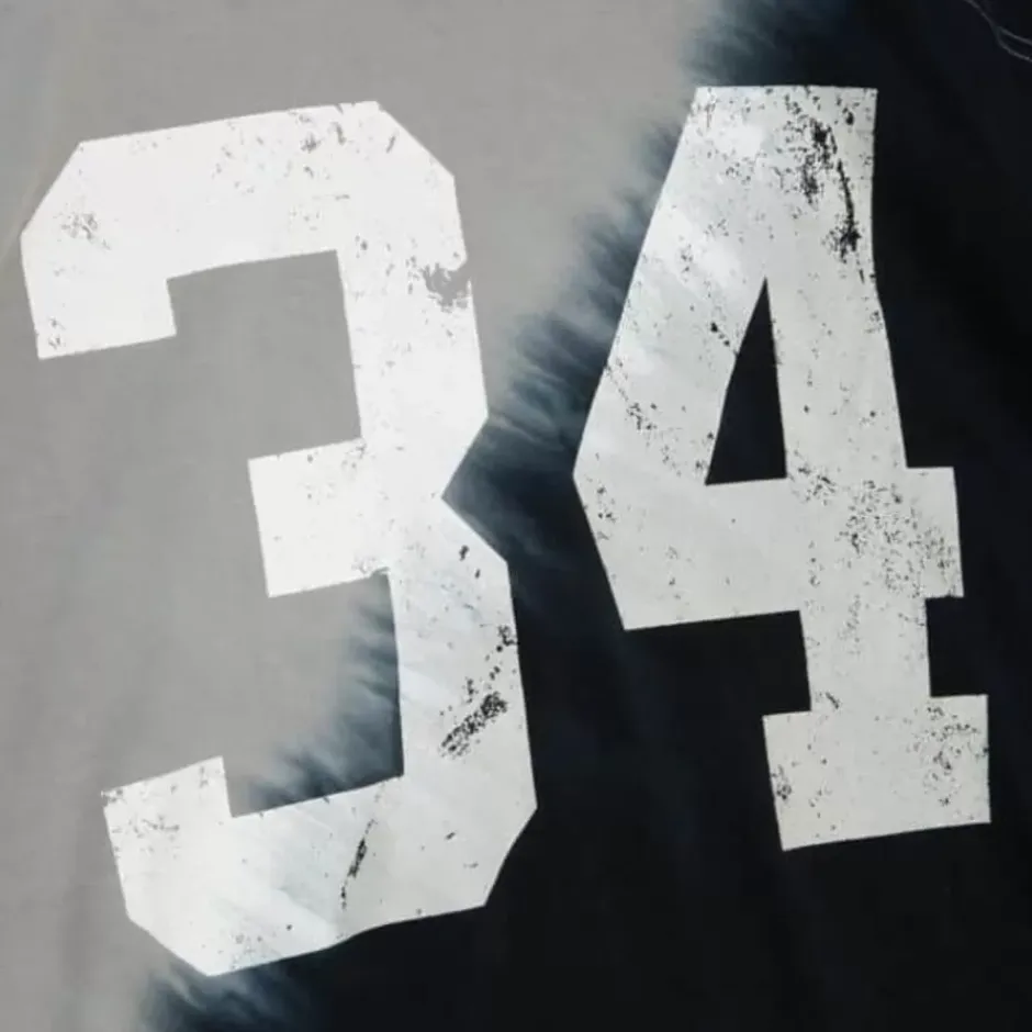 Men Mitchell & Ness T-Shirts & Tops-Name & Number Ss Tie Dye Top Los Angeles Raiders Bo Jackson