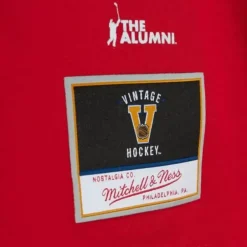 Men Mitchell & Ness T-Shirts & Tops-Name & Number Tee Chicago Blackhawks Chris Chelios