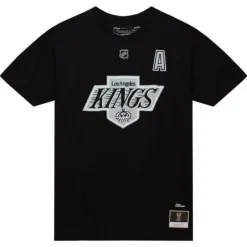 Men Mitchell & Ness T-Shirts & Tops-Name & Number Tee Los Angeles Kings Luc Robitaille