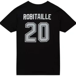 Men Mitchell & Ness T-Shirts & Tops-Name & Number Tee Los Angeles Kings Luc Robitaille