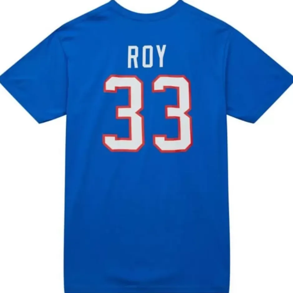 Men Mitchell & Ness T-Shirts & Tops-Name & Number Tee Montreal Canadiens Patrick Roy